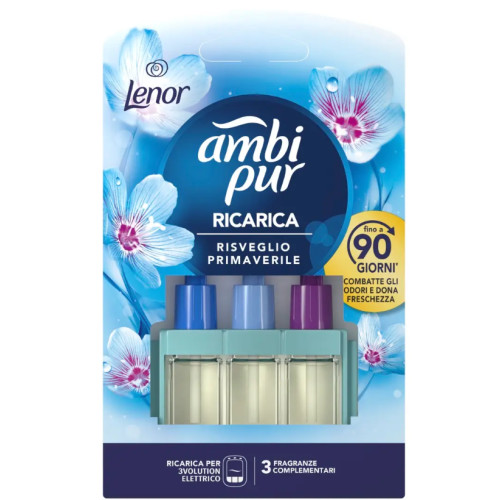 Освіжувач повітря Ambi Pur 3 Volution Plug-In Refill Ricarica Riveglio Primaverile, 20 мл